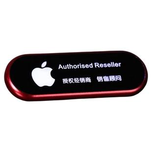 led胸牌定制发光电子工牌高档KTV工号牌酒吧服务员工作牌代驾灯牌