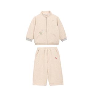 whitewheat【动能服】儿童26春季新款男女童卫衣运动裤子A类套装