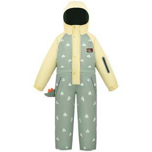 KK树儿童滑雪服男女孩连体滑雪套装宝宝保暖装备防水防风2025新款