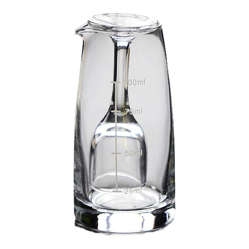 二两分酒器家用白酒杯套装酒具一壶一杯小号一口高脚烈酒杯带刻度
