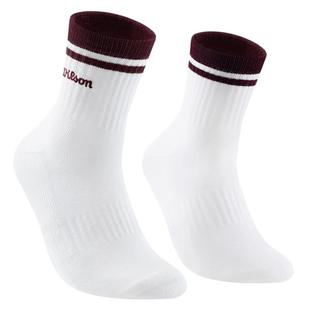 Wilson威尔胜官方26年新款男女通用百搭抗菌缓震网球运动中腰袜