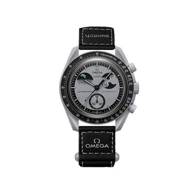 【自营】欧米茄/OMEGA 斯·沃琪SWATCH联名款新地球SO33M700灰盘