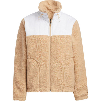 Adidas/阿迪达斯官方正品冬季新款女子仿羊羔绒运动外套HM7097