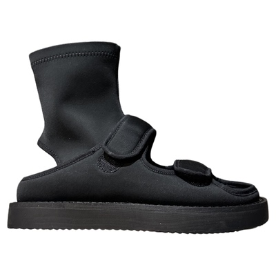 韩版莱卡布复古百搭休闲短靴凉靴