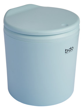 bdo小号办公有盖分类桌面垃圾桶