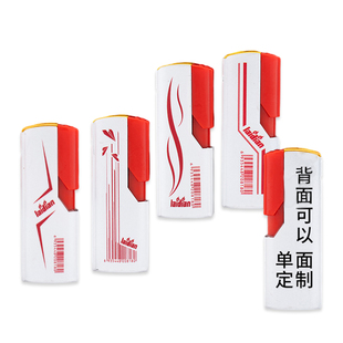 金属高端直冲式防风机甲打火机潮流充气个性定制订做订制印字LOGO