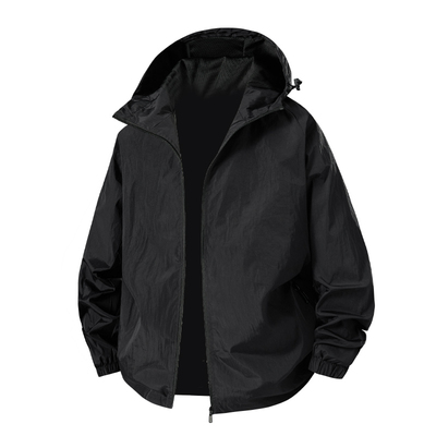 稻草人单层休闲冲锋衣防风防水春季2025新款男士户外登山服夹克女