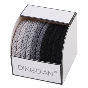 简约高弹力基础橡皮筋女扎头耐用不伤发爆发头绳皮套马尾发绳发圈