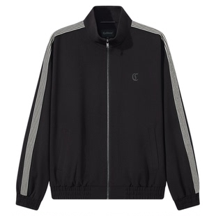 【复古织带】卡宾立领夹克男装春季新款美式休闲运动风拉链外套