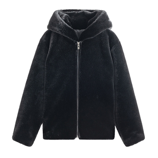 貂皮外套男水貂毛外套冬季毛潮社会人皮衣冬季男士青年仿皮草大衣