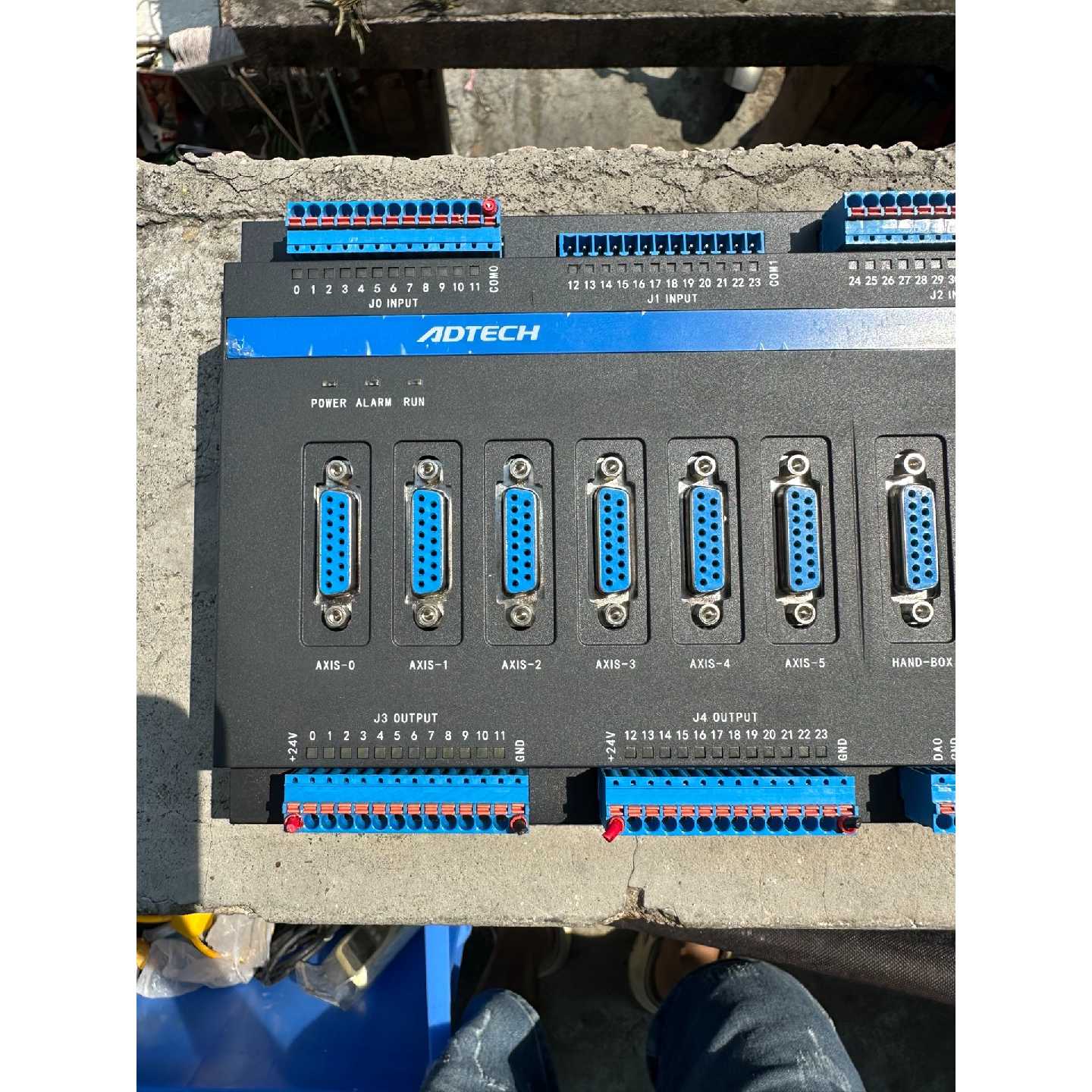 众为兴6轴总线控制器 AMC1600E 测试机件