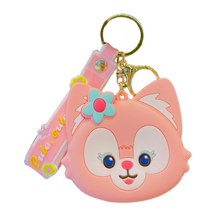 新款暴力熊卡包零钱包儿童迷你可爱时尚钱包ins包包小挂件钥匙扣