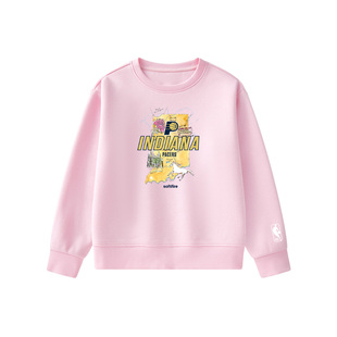 NBA儿童卫衣男童女童2026春季联名款中大童运动休闲上衣SOFTFIRE