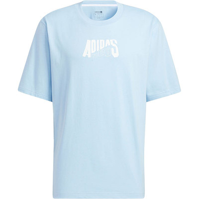 Adidas/阿迪达斯正品Neo U EXECOM TEE 1情侣款运动T恤HS8842