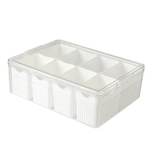 冰粉配料盒商用】摆摊专用工具全套冰粉调料盒水果捞小料盒子户外