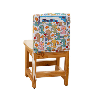 幼儿园椅套加厚帆布定制名字校徽