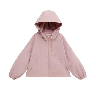 图图小象女童户外冲锋衣外套