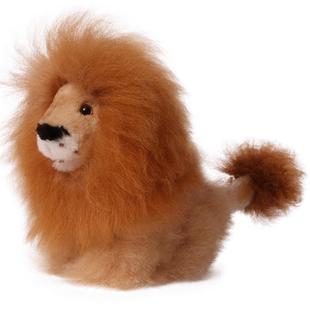 INJOI狮子羊驼毛玩偶秘鲁柔软毛绒玩具公仔儿童闺蜜生日新年礼物