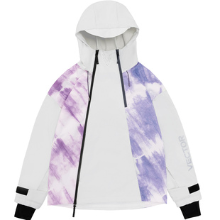 VECTOR玩可拓新中式滑雪服女新款保暖防水单双板滑雪衣男滑雪装备