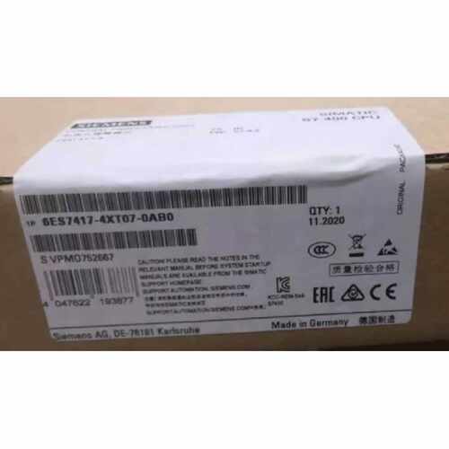 议价西门子6ES74174XT070AB0CPU417-4  中央处理器6ES7417-4XT07-