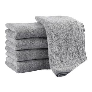 竹碳纤维洗碗布厨房专用毛巾抹布加厚家用擦桌子不掉毛吸水不沾油