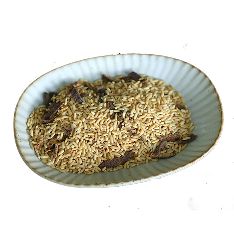 陈皮炒米茶柴锅手工炒制没有添加
