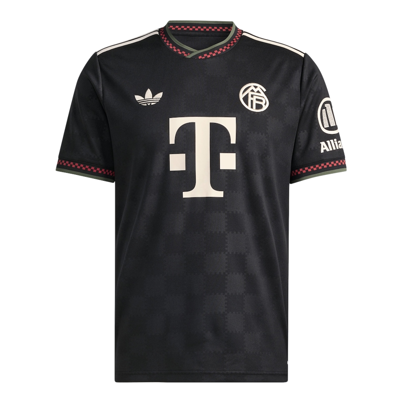 Adidas拜仁25/26赛季二客球迷版