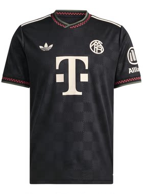 Adidas拜仁25/26赛季二客球迷版