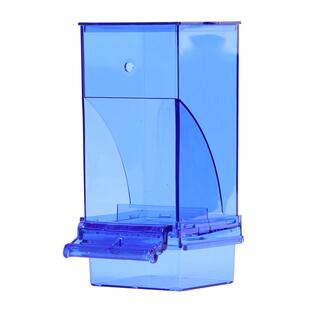 新款虎皮玄凤牡丹鹦鹉下料器喂鸟器鸟用防撒防溅鸟食盒自动喂食器