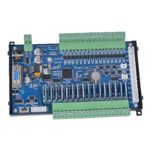 领控PLCSTM32F103工控板兼容FX三菱简易支持定制称重温度8轴网口