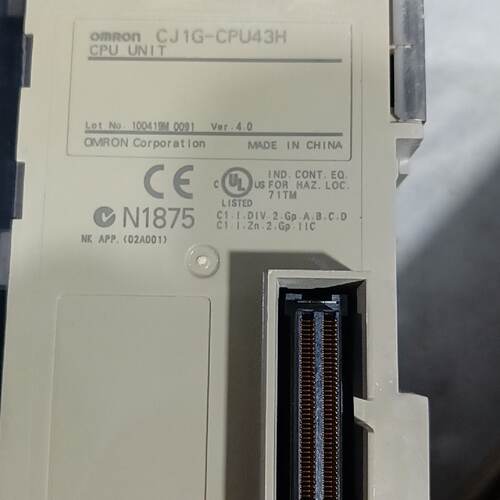 {议价}拆机模块，CJ1G-CPU43H，一个，CJ