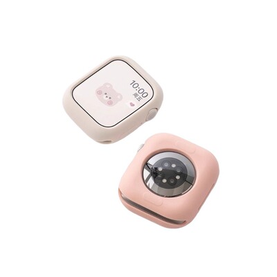 适用苹果手表S10保护壳iwatchs11硅胶保护套applewatch10女款9半包8软壳7透明智能SE3防摔边框ultra3全包透明