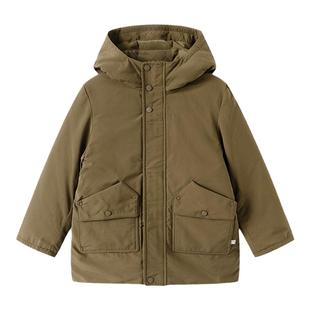 premium巴拉巴拉男童鹅绒羽绒服儿童连帽外套中大童上衣冬装童装5