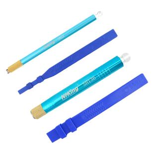 NHKING金属塑料纤维油石夹头夹具便携迷你油石条夹柄卡槽紧致耐用