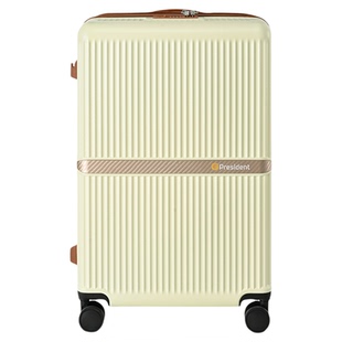 凌秀行李箱女20寸轻便登机高级流金密码箱24结实耐用旅行箱26