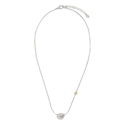 wens铜镀吊坠绳结女简约项链