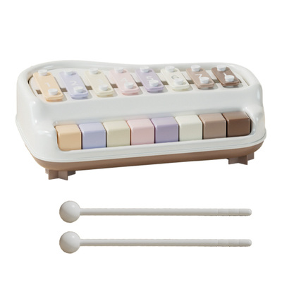 儿童益智音乐手敲琴宝宝八音琴