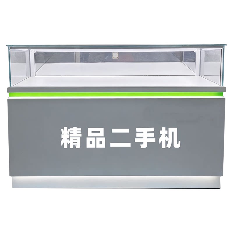手机展示柜钢化玻璃苹二手机数码展示柜/陈列柜/展示