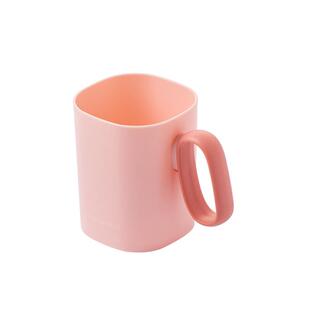 茶花漱口杯情侣刷牙杯牙刷杯子口杯简约家用儿童塑料缸旅行便携