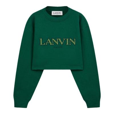 LANVIN浪凡女士套头LOGO卫衣