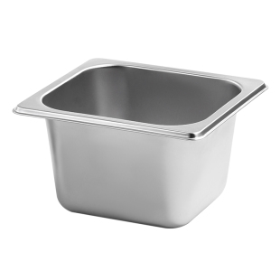 不锈钢份数盒自助餐盆方盆长方形分数盘奶茶店果酱分装料盒子带盖