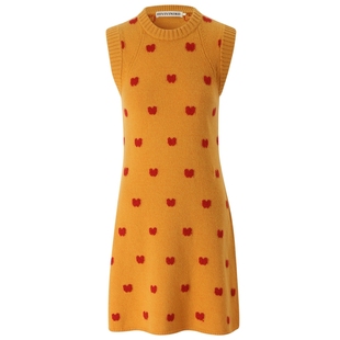 【赵昭仪/杨蓉同款】IIIVIVINIKO秋新款A字羊毛针织连衣裙女