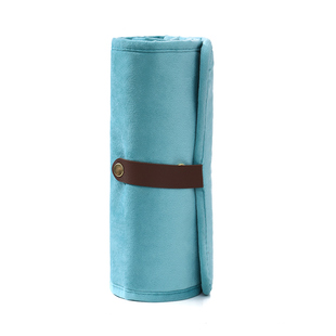 首饰收纳包高端精致黄金项链手镯饰品收纳袋大容量手链戒指首饰卷