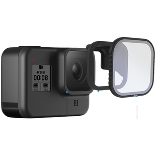 TELESIN适配gopro13/12/10配件gopro12/11/10/9滤镜cpl偏振镜ND8/16/32cpl滤镜套装减光运动相机微距减光滤镜