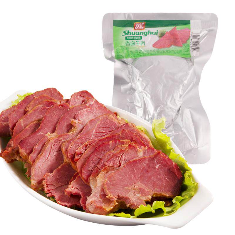 双汇熟食香卤牛肉真空250g卤味熟食即食凉菜真空方便速食酱牛肉