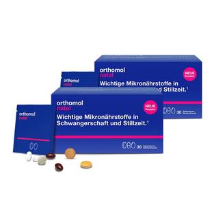 德国0rthomol奥适宝好孕盒孕期营养素dha孕妇专用维生素叶酸2盒