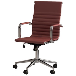 伊姆斯商务洽谈椅老板椅高背旋转座椅职员办公会议椅家用电脑椅子
