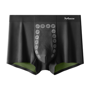 猫人男士内裤莫代尔唤醒野兽防阴囊蚕丝潮湿2025新款秋冬加厚短裤