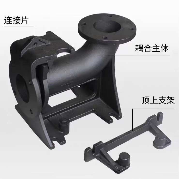 耦合装置排污泵不锈钢耦合器污水泵自动提升自耦装置重型