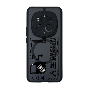 荣耀magic8手机壳带磁吸新款简约magic7pro保护套majic镜头全包创意防摔适用男士后盖华为migac6pro外壳气囊